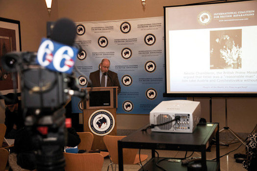 7.	ABC News covers the ICBR press conference.
